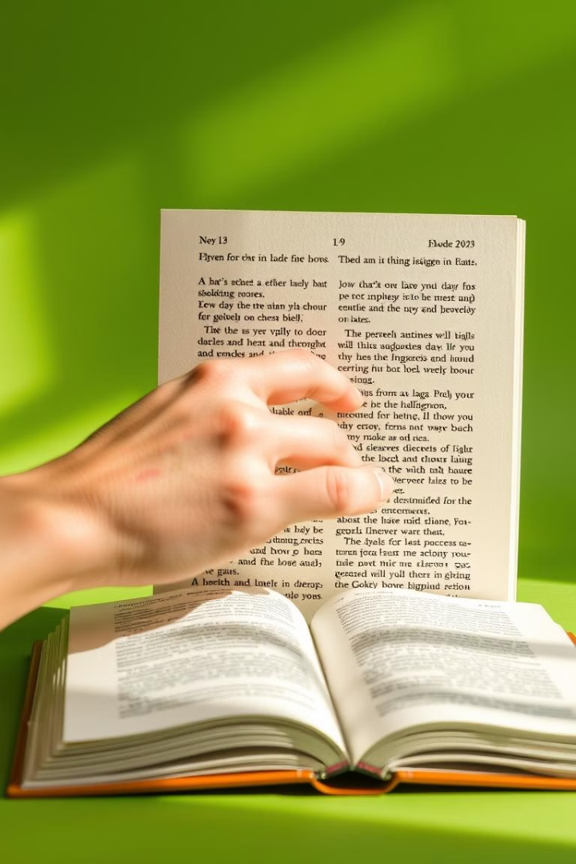 Hand with Books